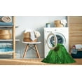 thumbnail image 2 of Ahgly Company Machine Washable Indoor Rectangle Transitional Green Area Rugs, 2' x 4', 2 of 7