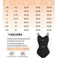 thumbnail image 3 of Vaslanda Low Back Bodysuit for Women Tummy Control Shapewear Shaping Body Shaper Tank Top, 3 of 6