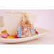 thumbnail image 2 of DYbaby Bling Bling Crystal Llavero Precioso Bolso Decoración Coche Llave Decoración para Mujeres y Niñas MFZFUKR HMHZ882-2, 2 of 3