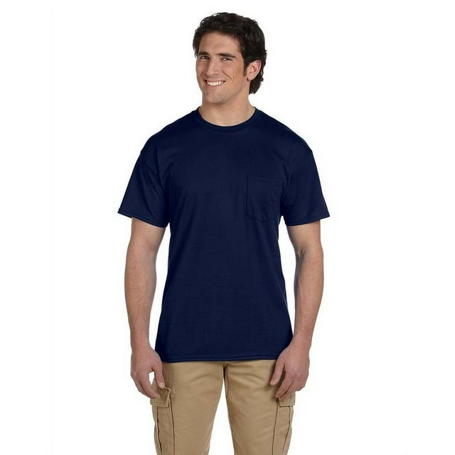 Gildan G830 T-Shirt Adulte 50/50 avec Poche