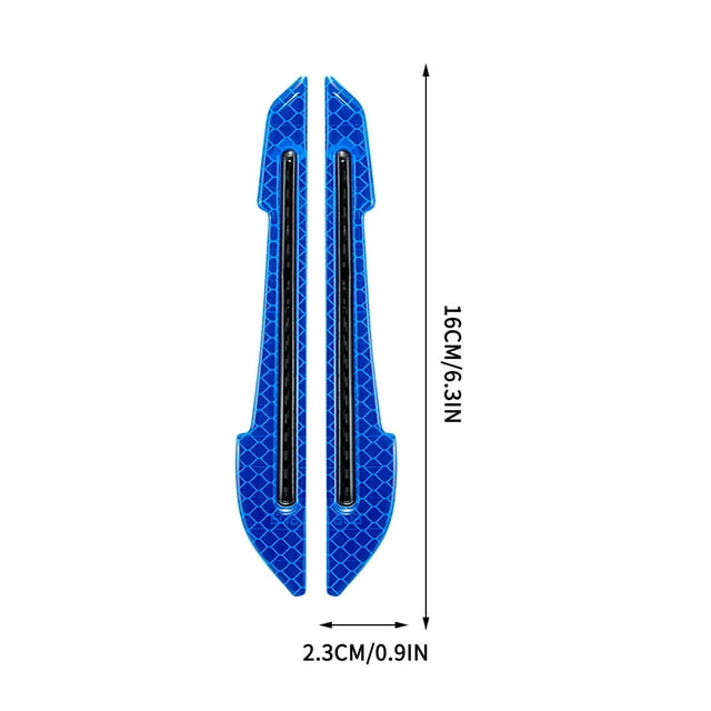 Rear View Mirror Car Anti-Skid Strip Lights Up In The Dark, Rearview Mirror Anti-Collision Strip Mirror for Car