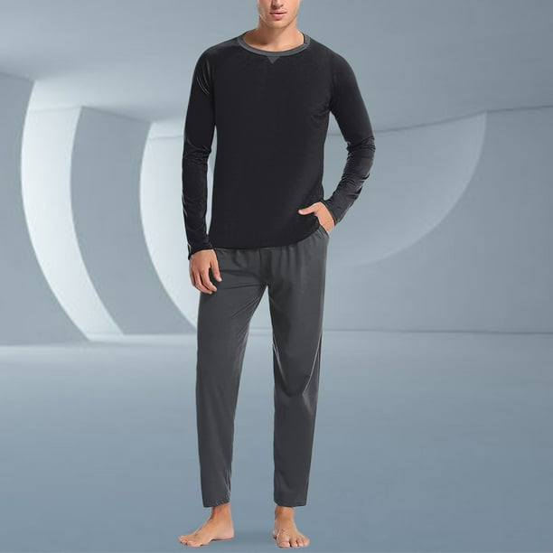 Mens 3 piece pajama sets sale