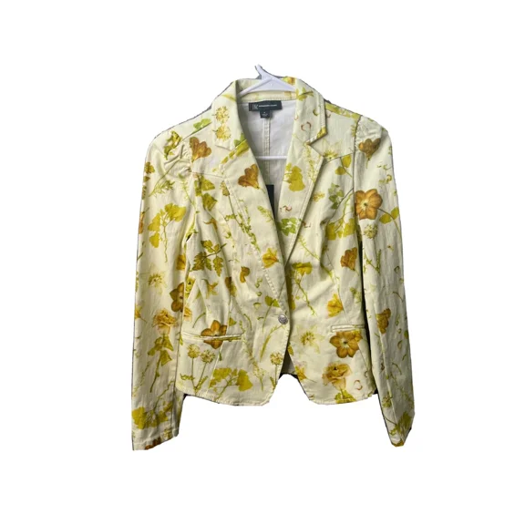 International Concepts Floral Jacket Sm