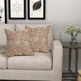 thumbnail image 7 of Vintage Floral Pillow Covers 16x16 Set of 2 Brown Retro Botanical Flower Pattern Print Neutral Decorative Throw Pillow Cases Boho Outdoor Rustic Farmhouse Decoration for Sofa Couch Bed, 7 of 7