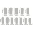 thumbnail image 3 of Pretty In Floral Lace Matte Long Square Press On Nails - 24 Pieces - Artificial Nail Kit, 3 of 4