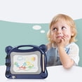 thumbnail image 2 of Blue Children'S Erasable Doodle Board, With Magnetic Pen For Creative Expression, Fun And Educational Toy, 2 of 7