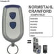 thumbnail image 2 of Normstahl Crawford Garage Remote Normstahl Ea433 Remote Control Garage Door 43392mhz Rolling Code Ea433 2km, 2 of 5