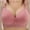 Pink, variant on Cethrio Womens Push Up Bras 2025 Wirefree Bras Full Figure Bras Plus Size Lingerie, Red 40C