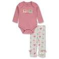 thumbnail image 2 of Duck Duck Goose Baby Girls' 8-Piece Layette Gift Set Color: white/multi Size: 3 - 6 months, 2 of 3