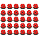 thumbnail image 1 of Broches Flores Con Clip Metal Solapa Roja para El Día Del Recuerdo (C), 1 of 2