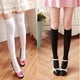 thumbnail image 2 of Medias de terciopelo de primavera y otoño, calcetines blancos japoneses para estudiantes, calcetines altos hasta la rodilla para niños, medias negras de uniforme jk, 2 of 6