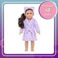 thumbnail image 3 of My Life As Unicorn Robe Fashion Set for 18-inch Dolls, 2 Pieces, 3 of 9
