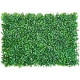 thumbnail image 1 of Simulación de pared verde Decoración de pared Fondo interior de pared Flores de plástico, 1 of 6