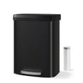 thumbnail image 4 of 16 gal / 60 L Stainless Steel Trash Can with Soft Close Lid, Large Rustproof Kitchen Garbage Bin with Liner Rim, Durable Metal Construction for Home Kitchen  or Office Use, 4 of 9