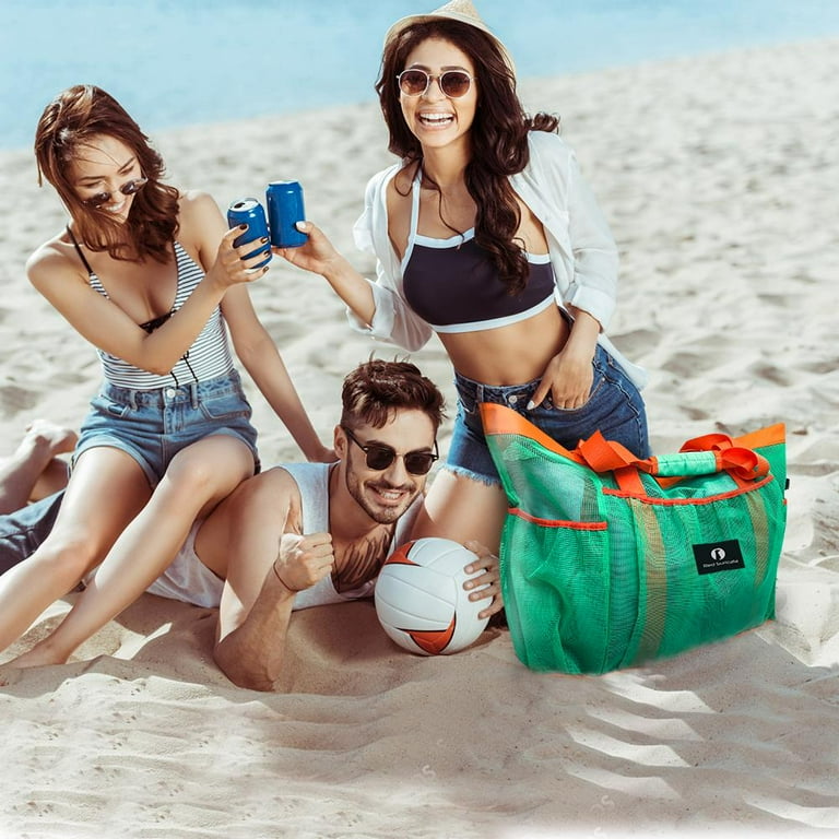 Red suricata beach bag cheap