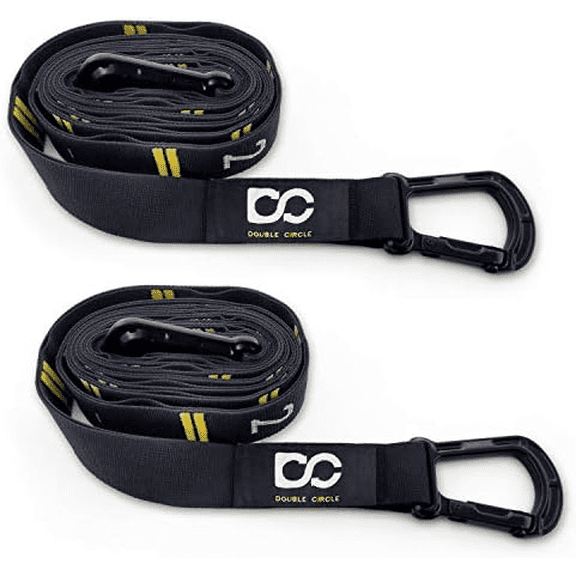 Quick Adjust Numbered Straps for Gymnastic Rings - Carabiner System and Exercise Video Guide for Full Body Workout, Calisthenics, and Home Gym$$Sport & Recreation Other