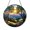 Acrylic 3.5 Inch, variant on Stained Glass Forest Tree Light Rays Window Hanging Art
