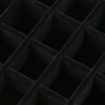 thumbnail image 4 of TISHITA Velvet Case Earring Necklace Organizer Display Jewelry Storage Box Black, 4 of 8