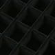 thumbnail image 4 of Estuche de terciopelo para pendientes, organizador de collares, caja de almacenamiento de joyería, 24 rejillas Negro Yuyangstore Vitrina de joyería, 4 of 8