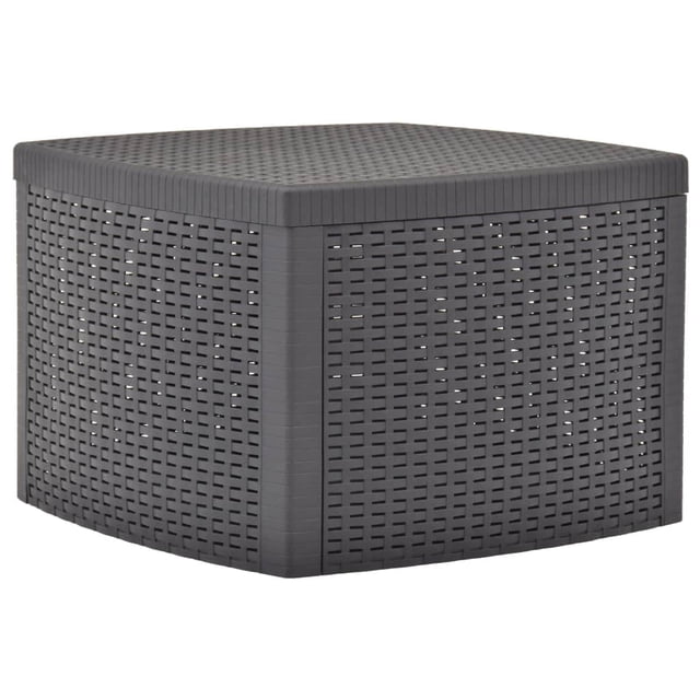 Mesa de exterior VidaXL Mocha Polipropileno 54x54x37cm