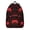 Game Controller Red, variant on Game Controller Red Pattern Backpack for School, Cute School Bag with Adjustable Shoulder Straps and Padded Back, 15.7"x11.8"x5.5"