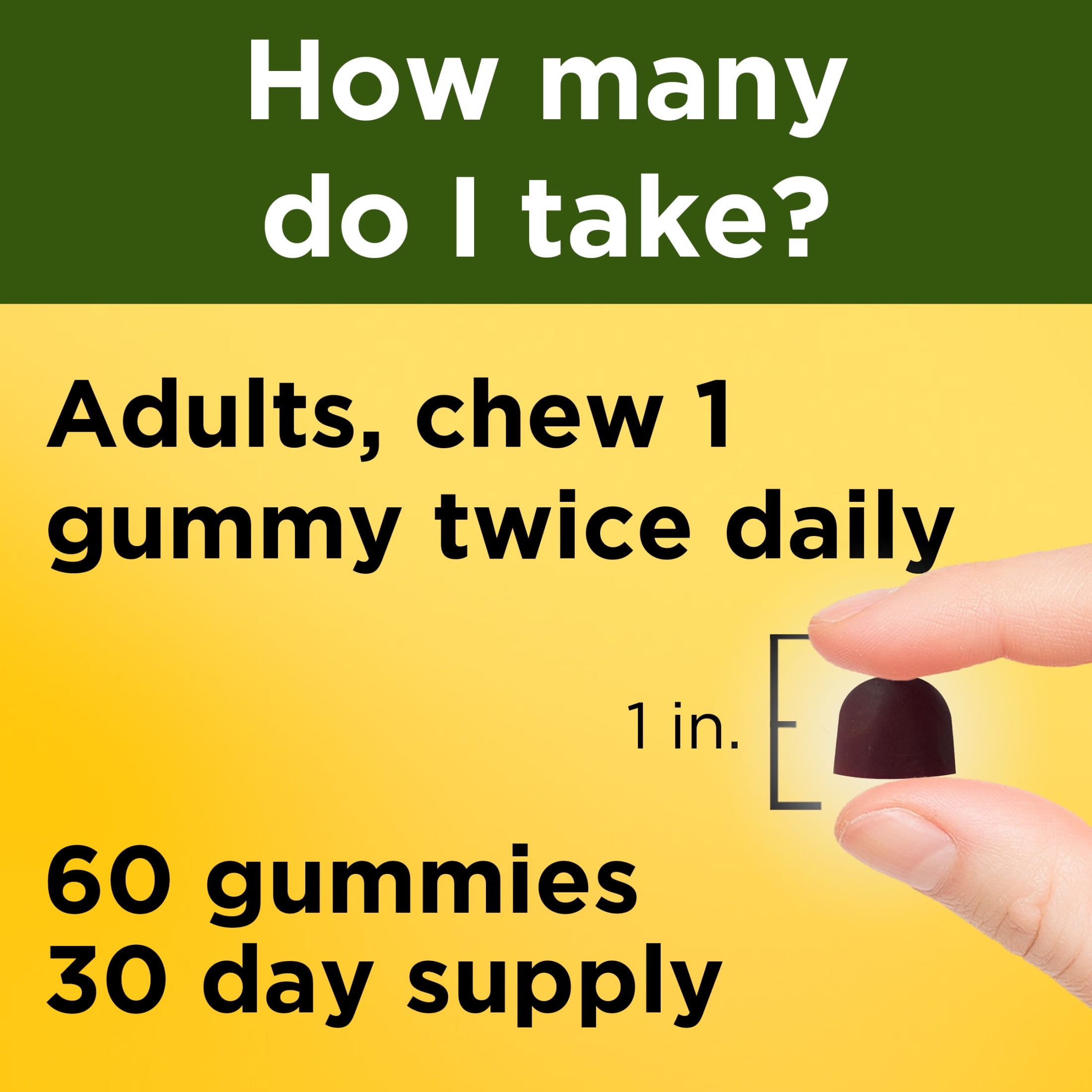(2 pack) Nature Made Ashwagandha Gummies 125mg, Dietary Supplement for Stress Support, 60 Count