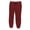 Red - merlot, variant on P.J. Salvage Womens WaffleKnit Pajama Jogger Pants, Red, Medium