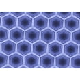 thumbnail image 1 of Ahgly Tapis Rectangulaire Lavable en Machine Intérieur Transitionnel Bleu Ciel, 5 Pieds x 8 Pieds, 1 of 7