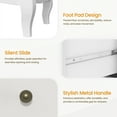 thumbnail image 3 of May in Color 7 Drawers Dresser for Bedroom, Wooden Storage Cabinet for Bedroom, Living Room, Hallway, White, 3 of 10
