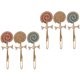 thumbnail image 1 of QUMIIRITY 6Ud Hebillas De Con Rhinestones Y De En Aleación Y Duradera, 1 of 8