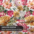 thumbnail image 6 of Spring Summer Flowers Round Tablecloth 60 Inch, Waterproof Stain Resistance Round Table Cloth Decorative Tablecloth Picnic Party Indoor Outdoor, 6 of 6