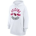 thumbnail image 2 of Women's G-III 4Her by Carl Banks White Arizona Cardinals City Graphic Team Fleece Pullover Hoodie, 2 of 5