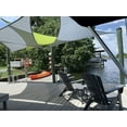 thumbnail image 7 of Lehood 185 GSM HDPE Triangle Grey Sun Shade Sail - 95% UV Block, Breathable & Water-Permeable with 3 Ropes | Custom Sizes, Multi-Color for Garden, Patio, Pool Cover, 7 of 7