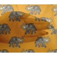 thumbnail image 4 of oneOone Viscose Chiffon Fabric Elephant Block Decor Fabric Printed BTY 42 Inch Wide, 4 of 4