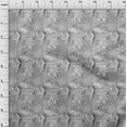 thumbnail image 4 of oneOone Silk Tabby Light Gray Fabric Tropical Leaf Craft Projects Decor Fabric Printed By The Yard 42 Inch Wide, 4 of 5