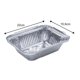 thumbnail image 4 of Caja de papel de aluminio desechable con revestimiento para freidora de aire de 50 piezas (C), 4 of 4