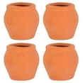 thumbnail image 1 of 4pcs Miniature Flower Planters Tiny Pottery Pots For Small And Decorative Plants Outdoor Mini Pot Decorative Pots Mini Room Planting Set, 1 of 5