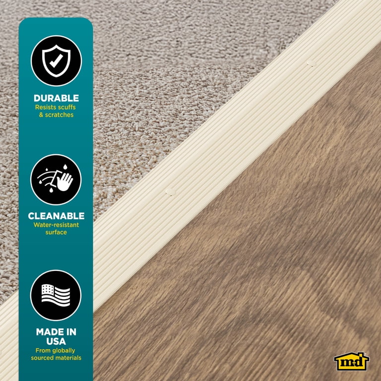 M-D Building Products 74187 1-3/8 In. X 36 In. Almond Aluminum