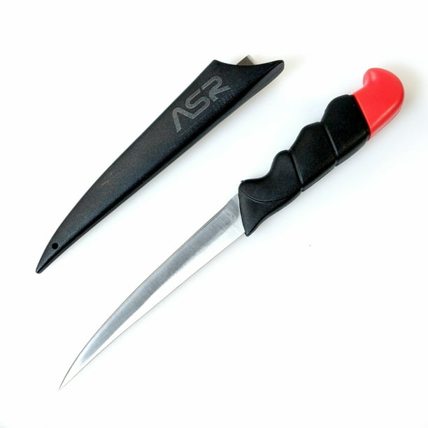 Fishing Fillet Knife with Sheath and Floating Handle 6 Inch