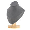 thumbnail image 4 of Jewelry Display Mannequin Bust Chain Bust Stand for Countertops Galleries 8.5x14.7x17.8cm, 4 of 8