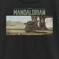 thumbnail image 2 of Girl's Star Wars: The Mandalorian The Child Desert Walking  Graphic Tee Black X Small, 2 of 4