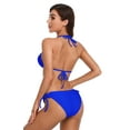 thumbnail image 2 of Charmo Woman Triangle Two Piece Bikini Set Swimsuit Ladies Swimwear, 2 of 5