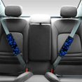 thumbnail image 2 of Chririnla Turtle Floral Print Car Seat Belt Pads 2 Pack, Seat Belt Cover Pad Polyester Soft Breathable for Truck Sedans Cars, 2 of 8