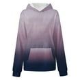 thumbnail image 6 of Cute Hoodies for Teen Girls Trendy Preppy Gradient Pullover Sweatshirt Oversized Hoodies for Girls Kids Clothes Girls Fashion Wear, 6 of 7