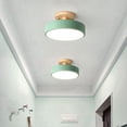 thumbnail image 4 of Luces de Techo Rosas, Accesorio de Iluminación de Madera Nórdico LED Moderno, Luminaria Interior, Cocina, Salón, Dormitorio, Baño, 4 of 5