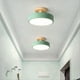thumbnail image 4 of Luces de Techo Rosas, Accesorio de Iluminación de Madera Nórdico LED Moderno, Luminaria Interior, Cocina, Salón, Dormitorio, Baño, 4 of 8