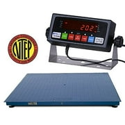 Prime USA NTEP 2,000 lb 2' x 3' Floor Scale w/ Legal For Trade Indicator 2x3 ft
