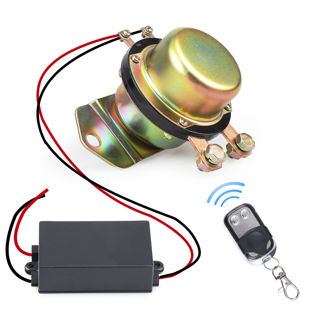 12v Cut Off SwitchVehicle Wireless Remote Control Car Battery Master Switches Power Electromagnetic Disconnect
