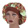 thumbnail image 3 of Shower Hat African Print Headwear Accessories Fabric Women Bohemian Headscarf for Sleeping, 3 of 8