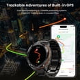 thumbnail image 2 of KOSPET Tank T3 Ultra 2 Smartwatch (GPS), Reloj Inteligente con Pantalla AMOLED 1.43", Brújula/Altímetro/Presión, Unibody Acero Inoxidable, Llamadas Bluetooth, IP69K Impermeable (Dos Correas, 2 of 5